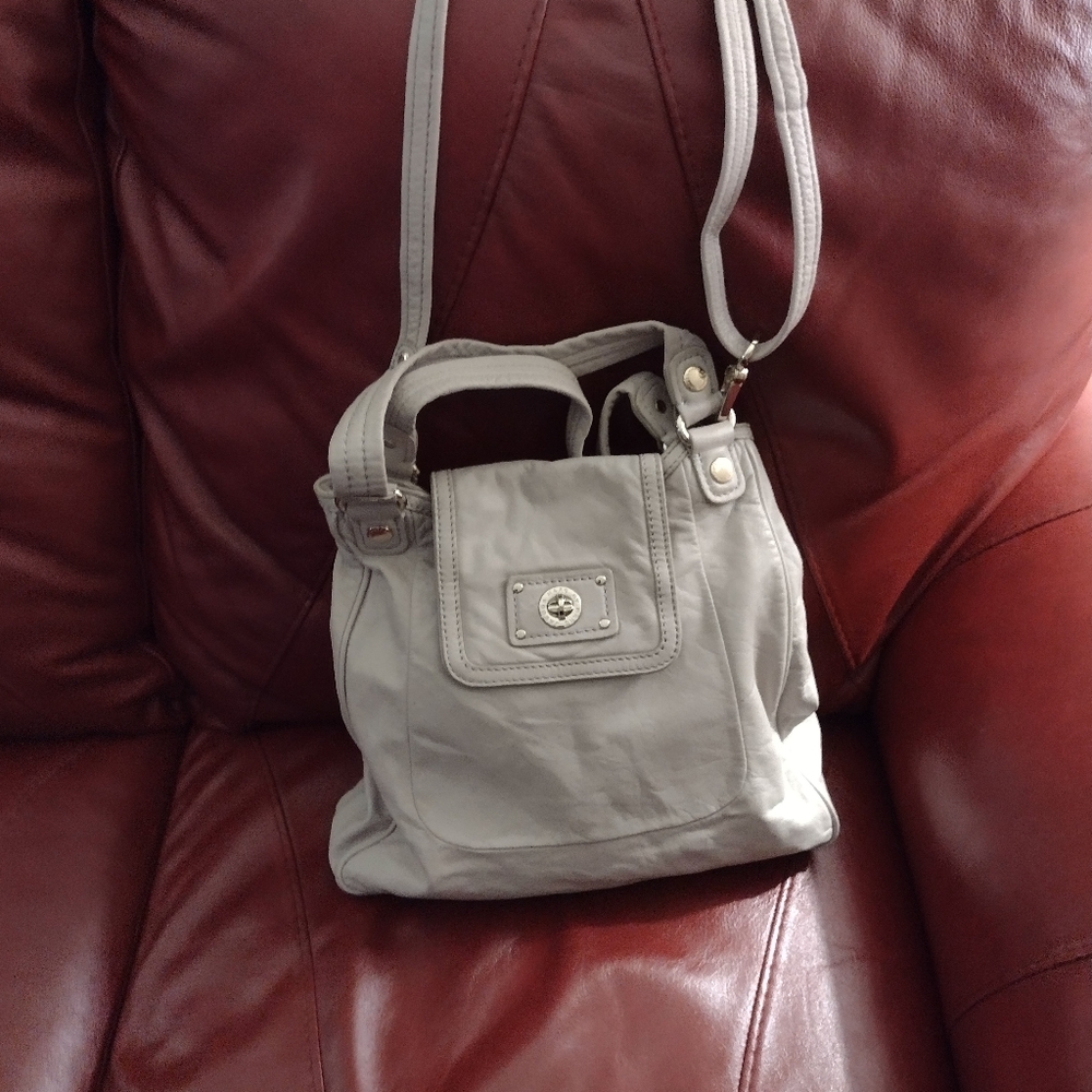 Marc Jacobs Neutral Leather Satchel, EUC - Picture 7 of 16